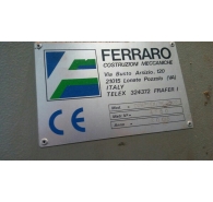 Used Ferraro open compactor machine 